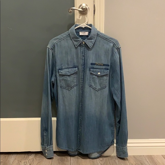 Frame Denim Other - FRAME Long Sleeve Denim Shirt